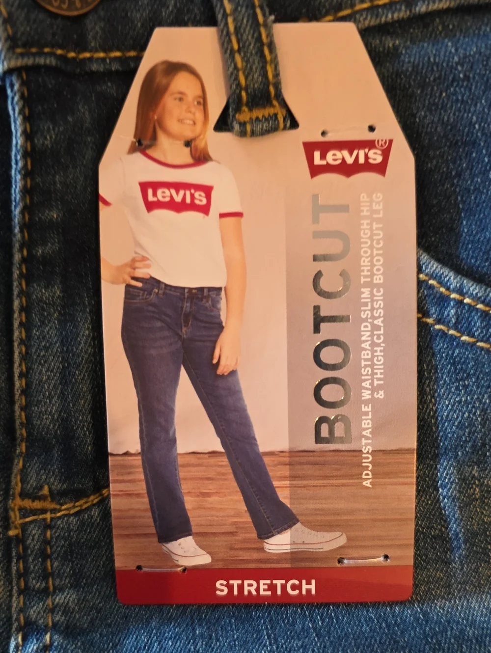 NWT Levi's Girls Size 12 Bootcut Jeans